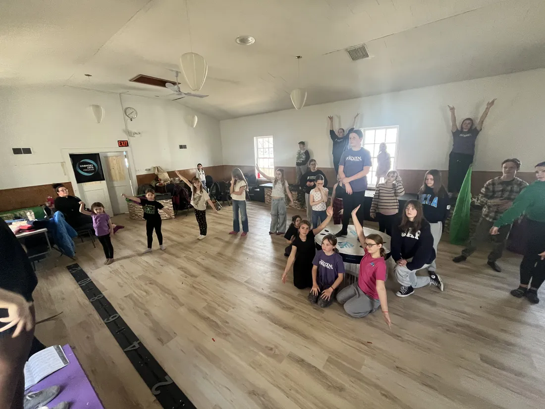 Harmony Arts production moment